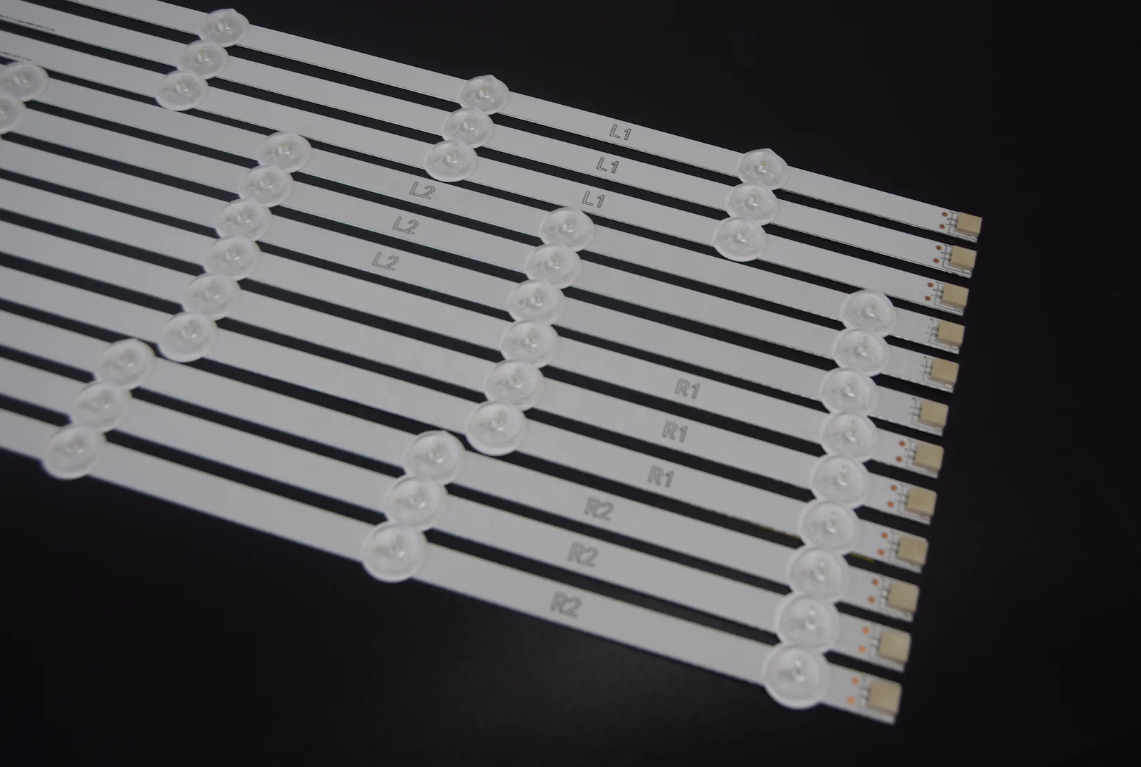 TV backlight for LG 47', 12 PCS LED backlight strip for LG TV 47LA620S 6916L LG47 TV repairing Samsung TCL