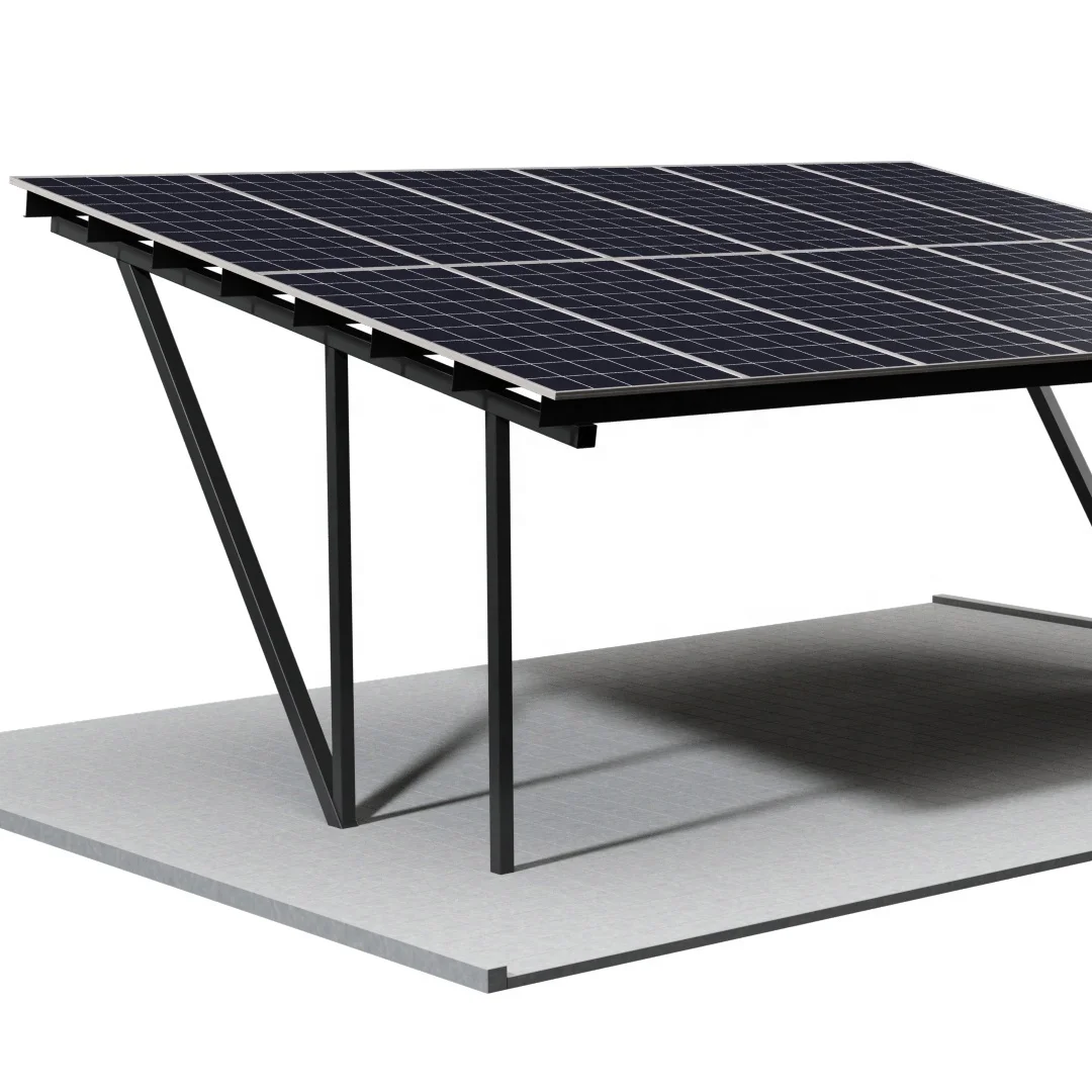 Fast Installation Aluminum Fixing Support Rack System Solar Carport Mounting Systems with charge