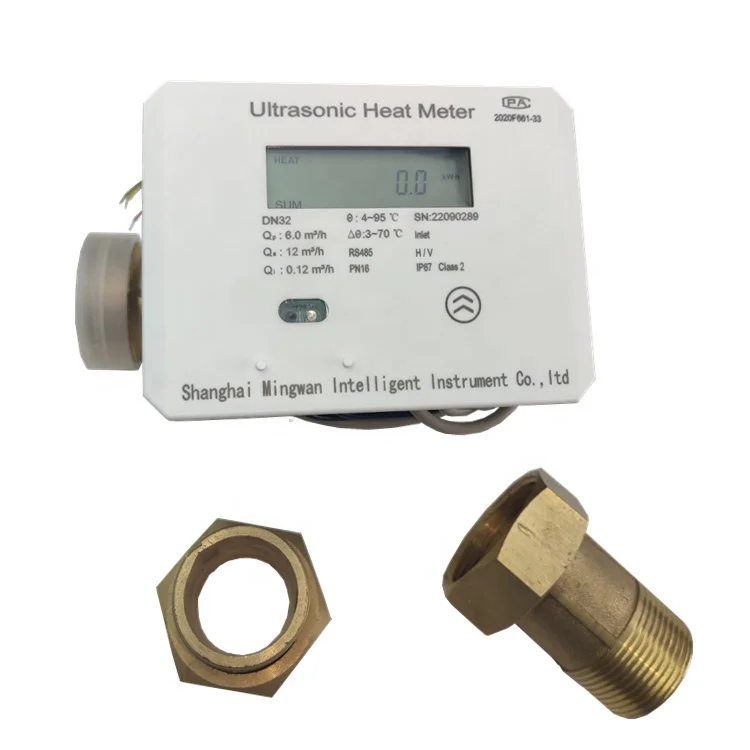 M-BUS/RS-485/NB-IOT/ LoRa  Heat Meter High Quality Brass Ultrasonic Heat Meter