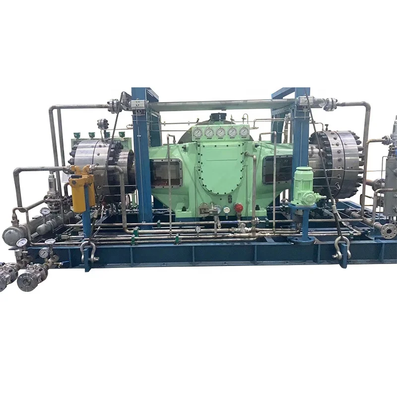 High Integration CH3Cl Industrial Booster Compressor Inlet 2MPa Discharge 21MPa Flow 500Nm3/h Chloromethane Diaphragm Compressor