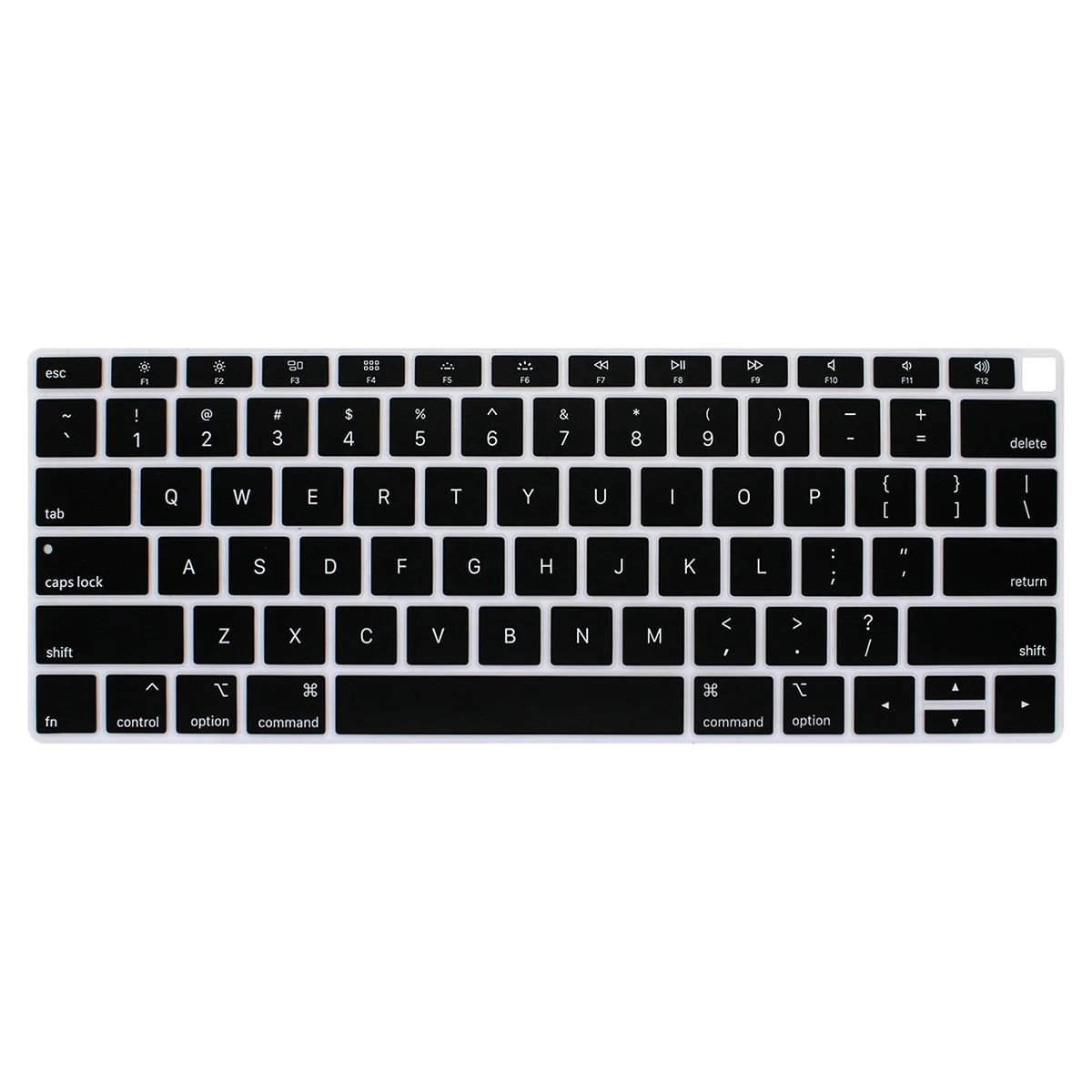 Однотонный Мягкий силиконовый чехол для клавиатуры macbook Air 13 3 2018 A1932 английская американская