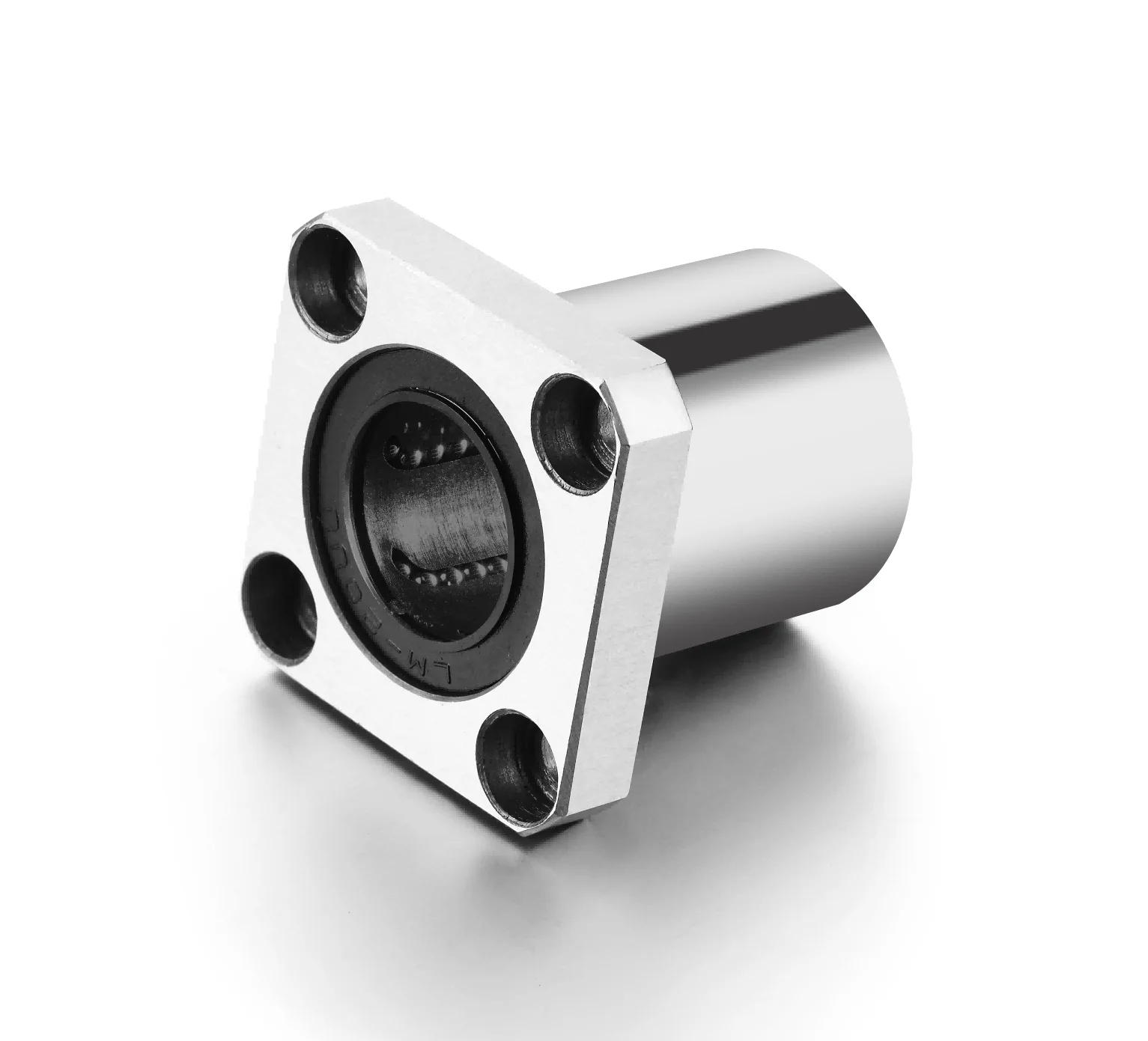 MYT LMK8UU Square Flange Linear Bearing  Optional 440C Stainless Steel Linear Bushing for 3D Printer CNC Food Medica Machine
