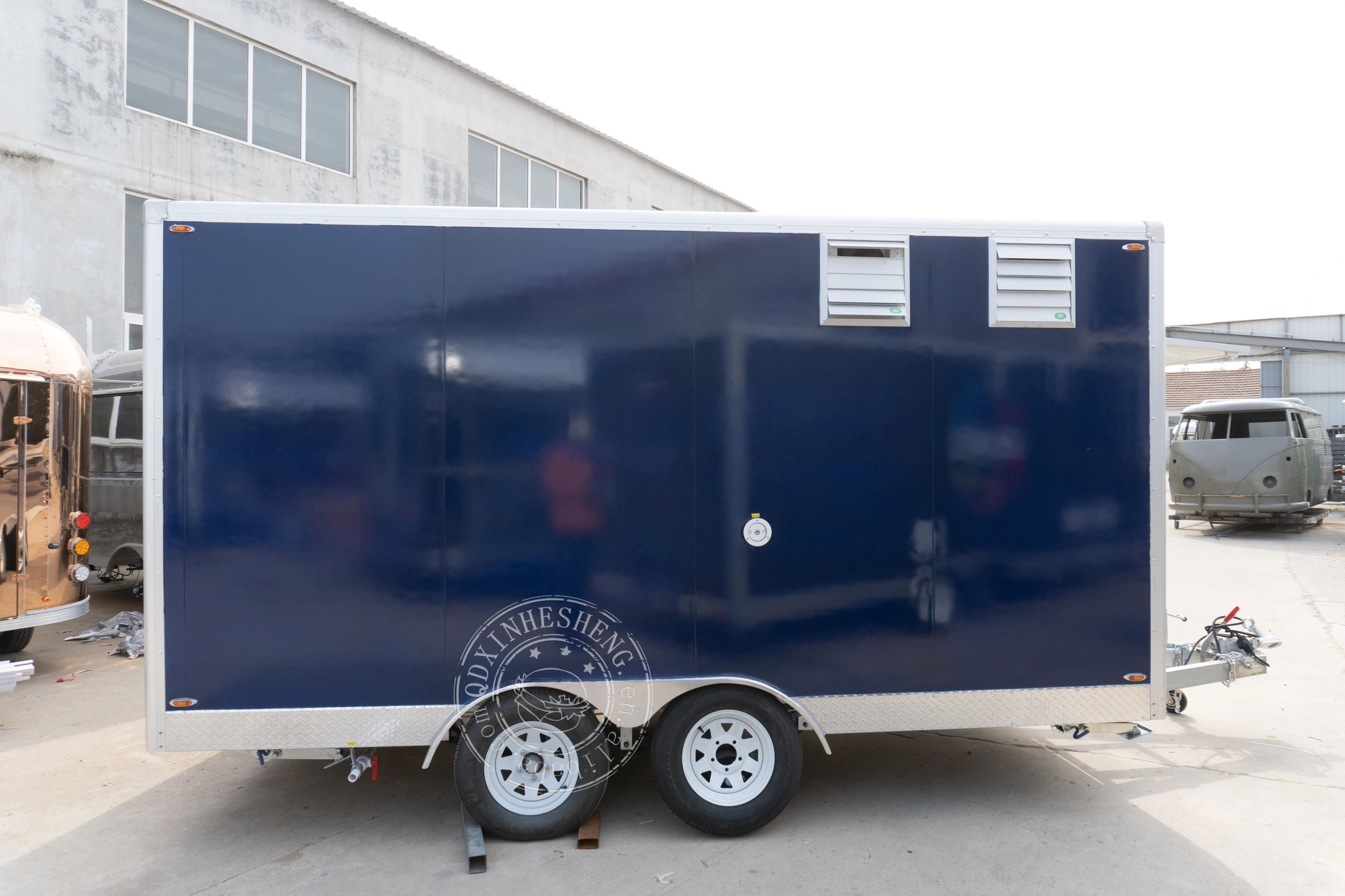 fast electric mobile legal food tuck in USA with full kitchen pizza BBQ coffee hamburger food trailer full equipped