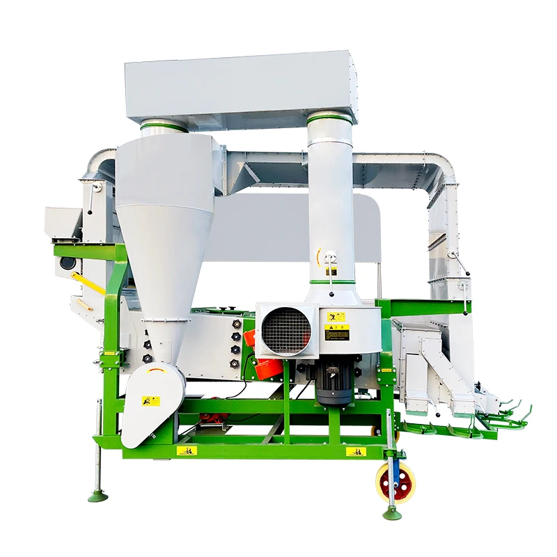 Julite Factory Directly Sale Maize Peanut Sesame Seed Double Air Screen Cleaner