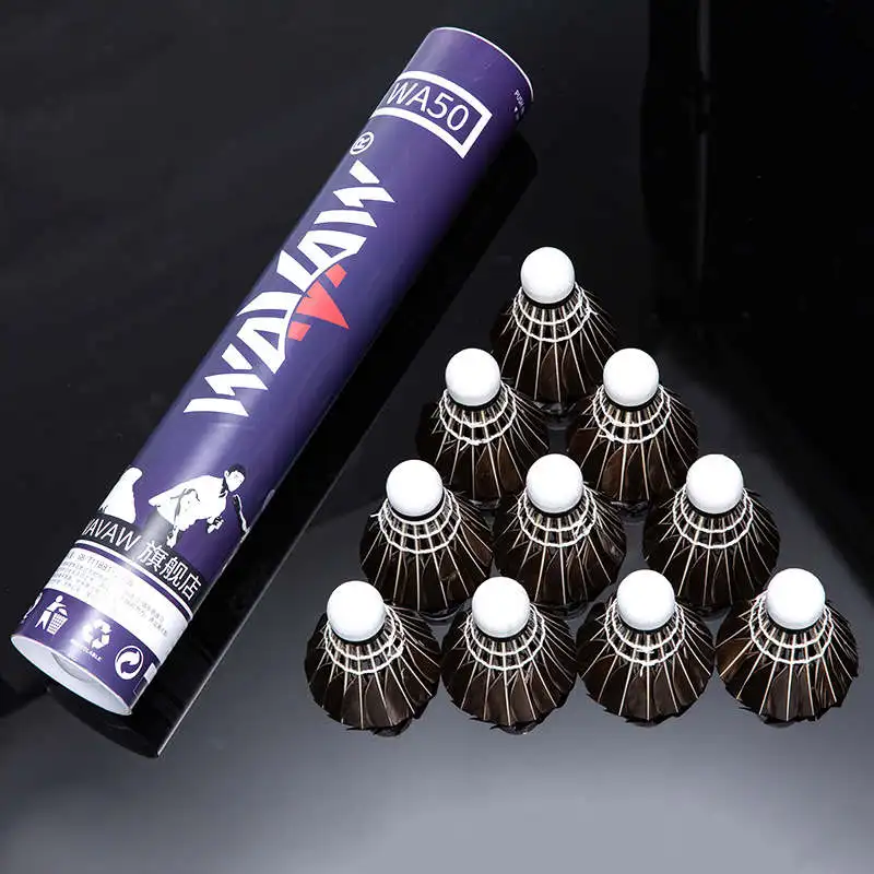 
high-quality top grade duck feather badminton 