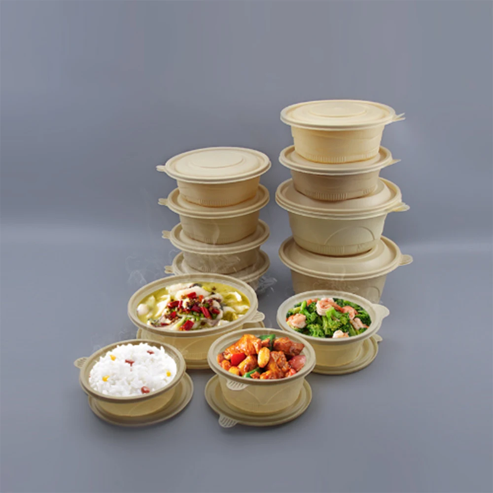 Biodegradable PLA Food Grade Clamshell Plastic Punnet Disposable Plastic Container Fruit container Clamshell tray blister tray