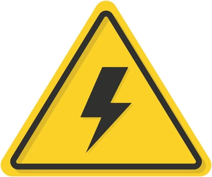 Custom Private PVC Adhesive Shipping Package Do Not Touch No Smoking Signs High Temperature Danger Warning Reflective Stickers