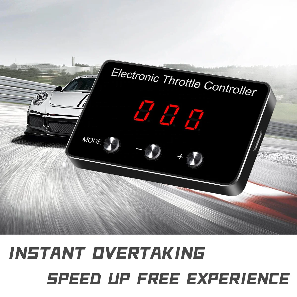 Electronic Throttle Controller,Vehicle Performance Throttle Response Controller 9 Drive Modes,Smart Car Racing Accelerator