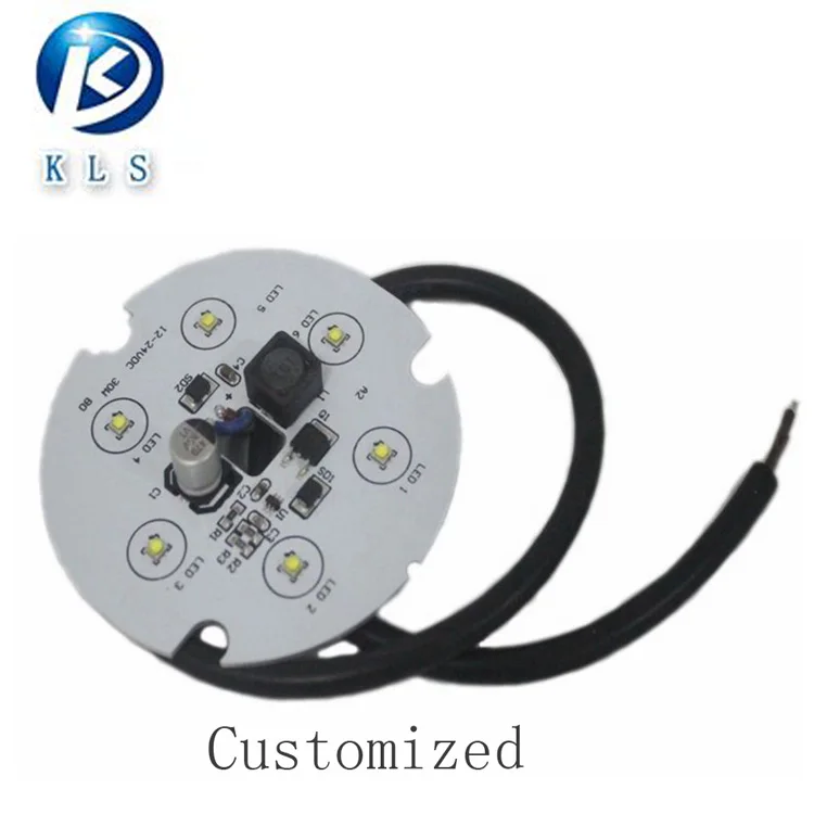 Pcb Manufacturer 220v Round Led Bulb Circuit Board Smd 5730 2835 Led Driver Pcb 5w 7w 9w 12w