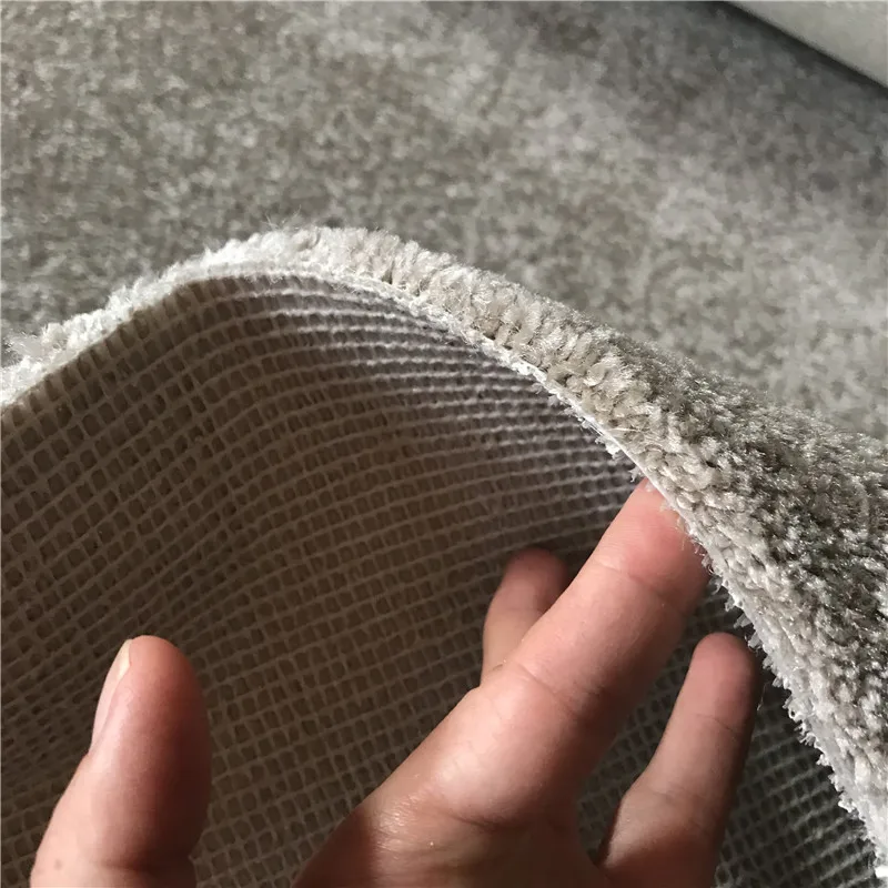 Shaggy elbow yarn twist pile polyester rug for living room 10-12mm