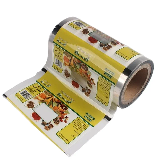 
Laminating Plastic Roll Film Packaging Bopp Lamination Film Candy Sachet Packaging Gravure Print Snack Food Grade Film 