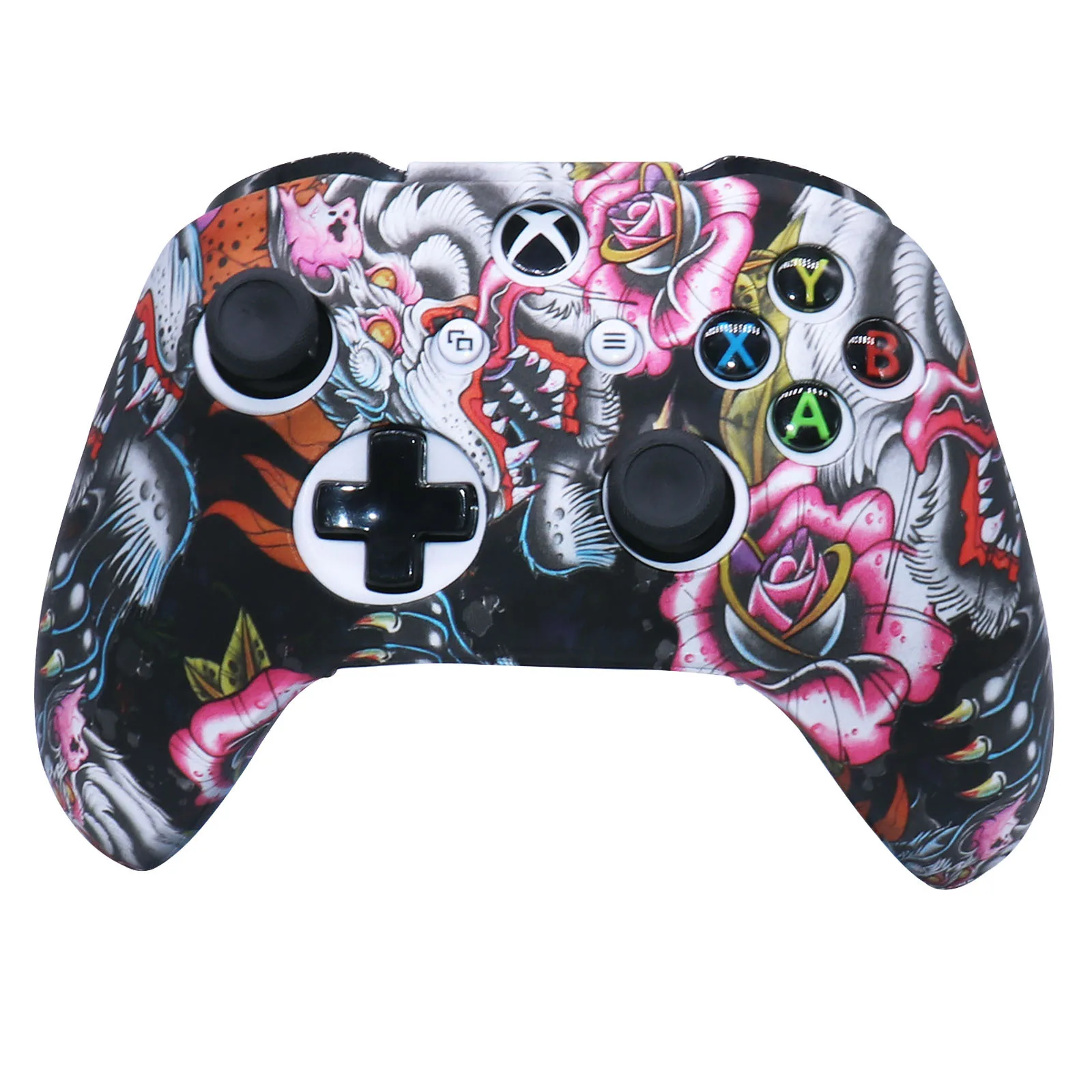 Новый силиконовый защитный чехол для геймпада XBox One Slim Камуфляжный контроллер крышка джойстика