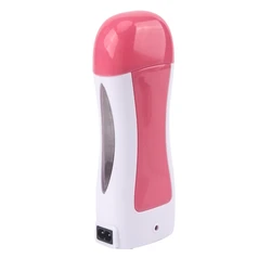 Mini Portable Pink wax melt Electric Depilatory Wax Heater Roll on Wax Warmer Hair Removal