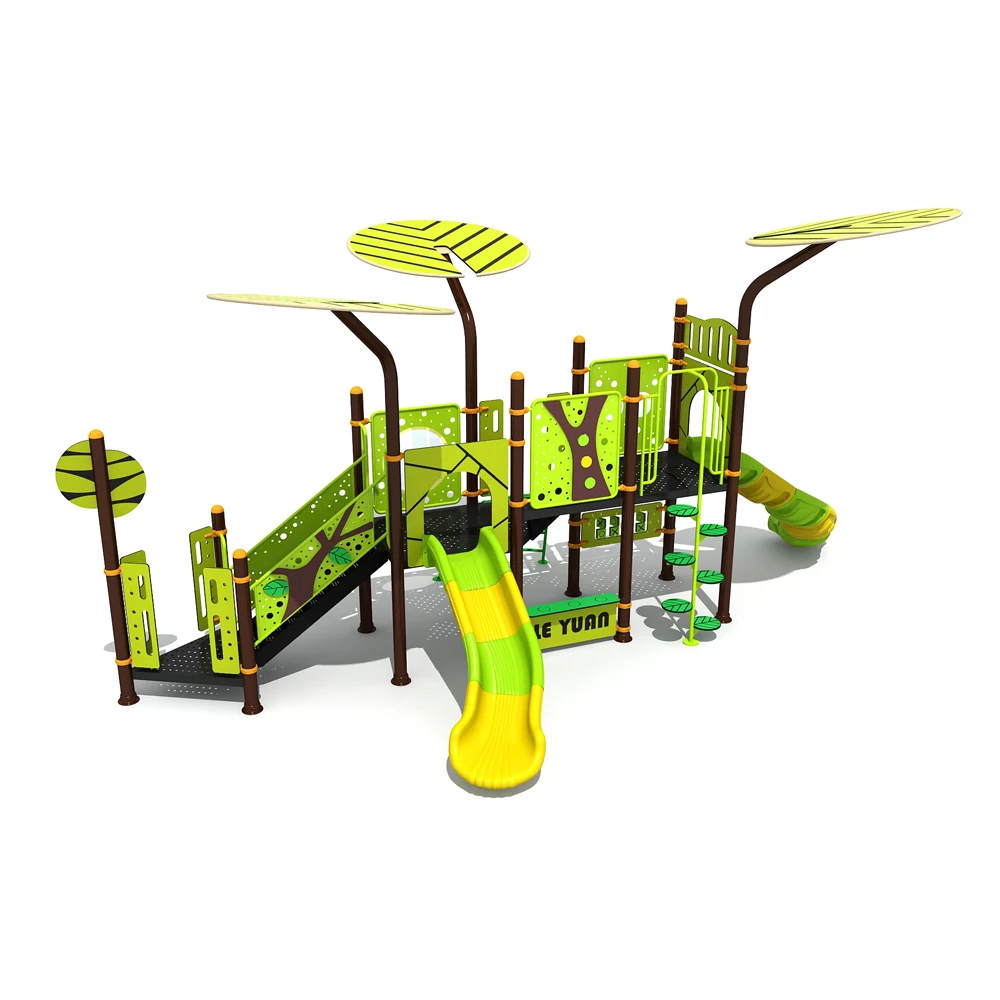 pe board equipo de parque infantil import children kids slides outdoor plastic playground equipment set