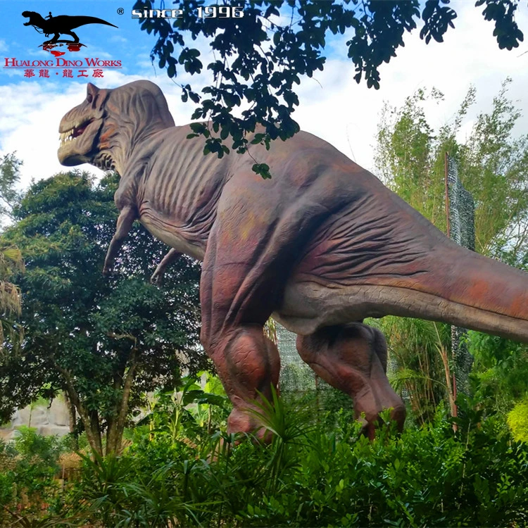 Life-Size Animatronic Moving Dinosaur Model Kids School Indoor Amusement Park Rides Adventure Parks Metal Theme Park Compatible