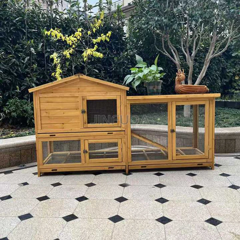 High quality wooden chicken coop for - 6 chickens large outdoor hutch with nest box for chicken