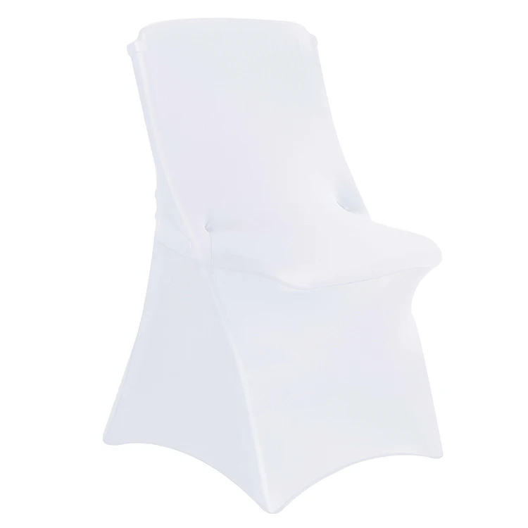 Spandex Dining Room  white folding   Chair Covers for Living Room Universal Stretch Chair Slipcovers Protector