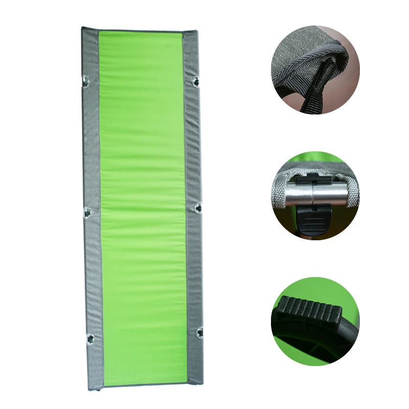 portable foldable beach emergency aluminum alloy folding camping bed Adjustable folding tent bed