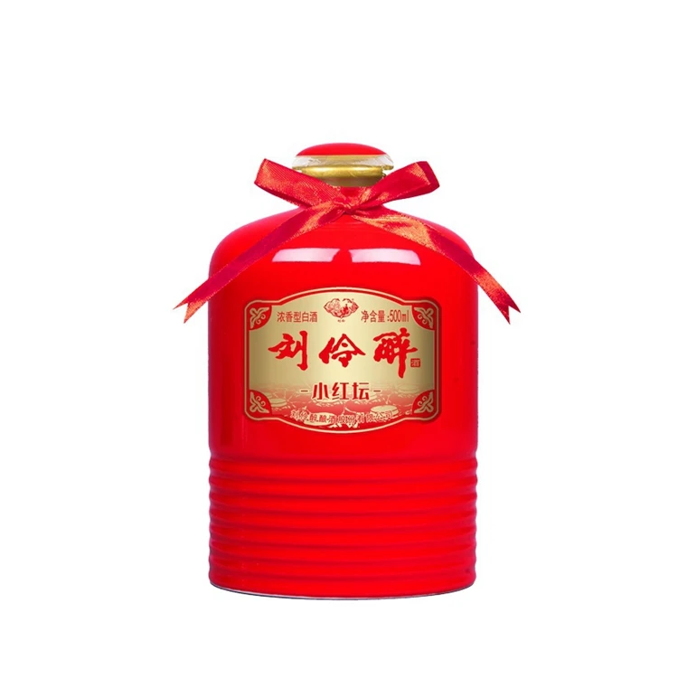 LIU LING ZUI Little Red Altar Wholesale High Quality Traditional Handicraft Chinese Liquor