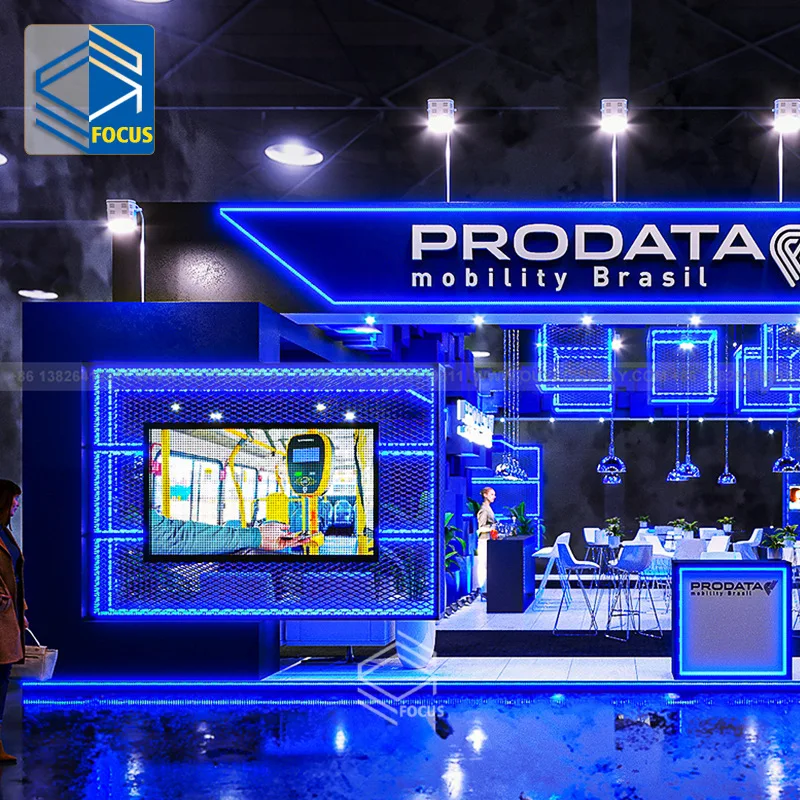 Easy Assembly Pop-Up Store Modular Aluminum Exhibition Display Stand Exhibition Booth Trade Show Booth