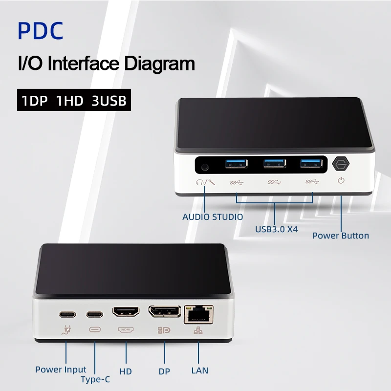 Innovative Mini PC mini streaming box gaming accessories intel core i5 i7 Windows 10 Mini PC for custom embedded solutions