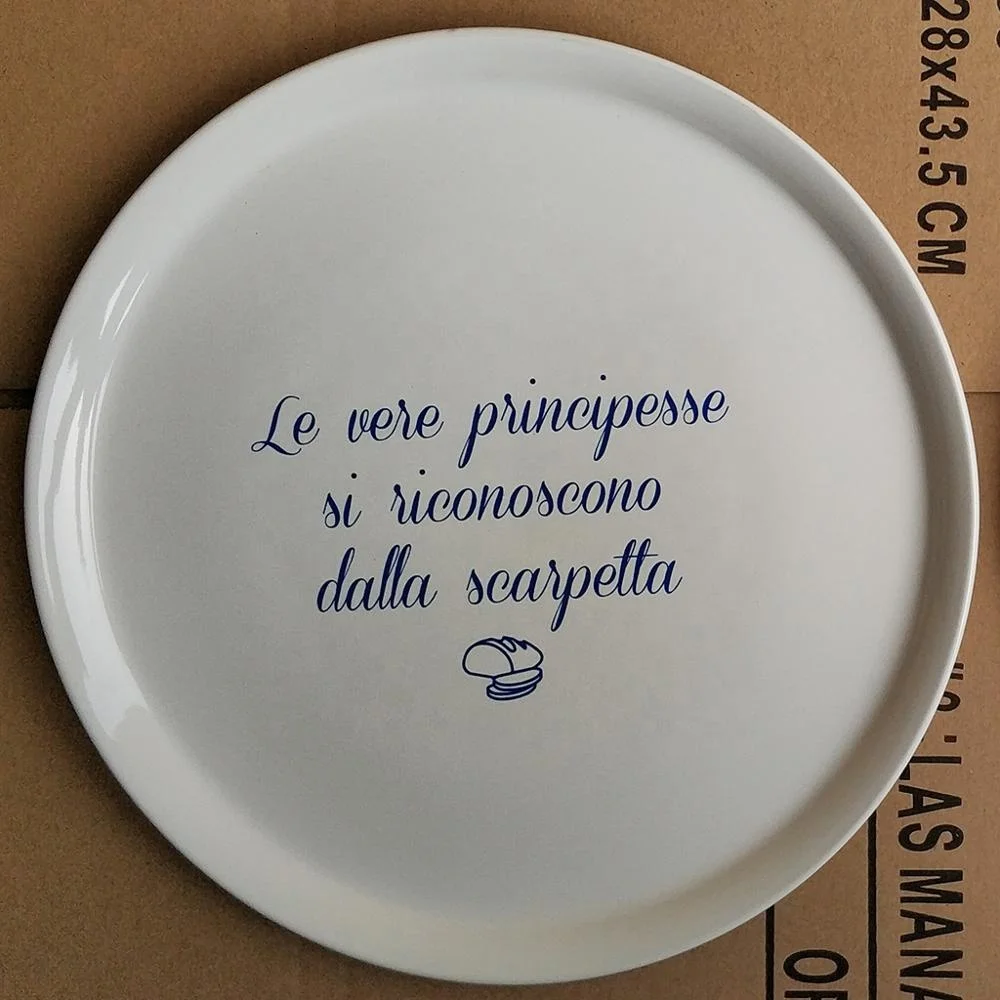 12 inch 30cm ceramic pizza plate