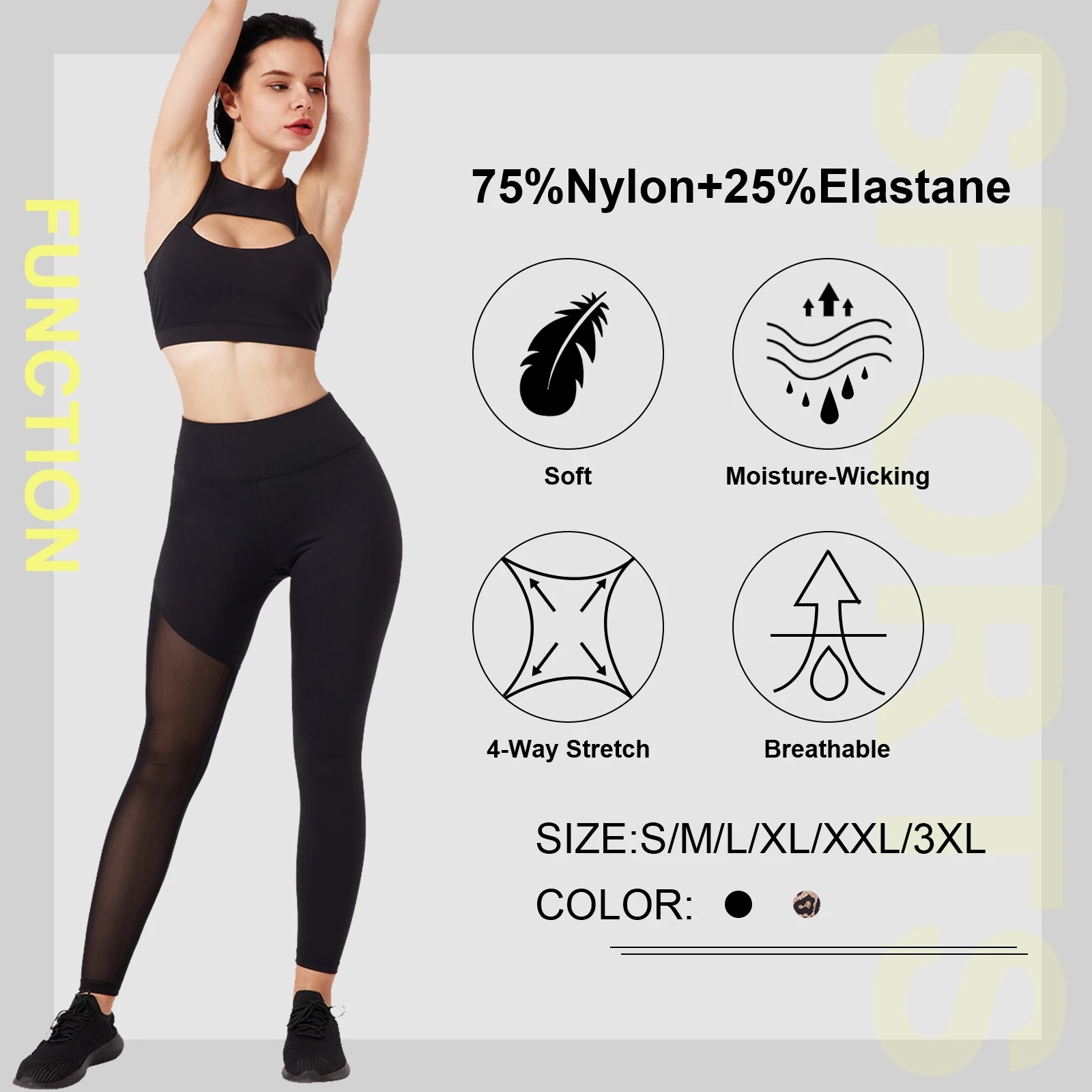 HEXIN new design custom logo women high waist sports fitness yoga wear gym fitness sets