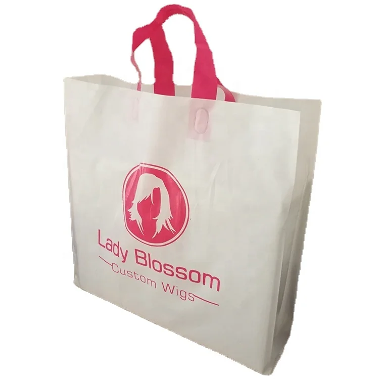 
Cheap Price Plastic Bags with Customized Logos Durable Tote Shopping Bags for Clothing 