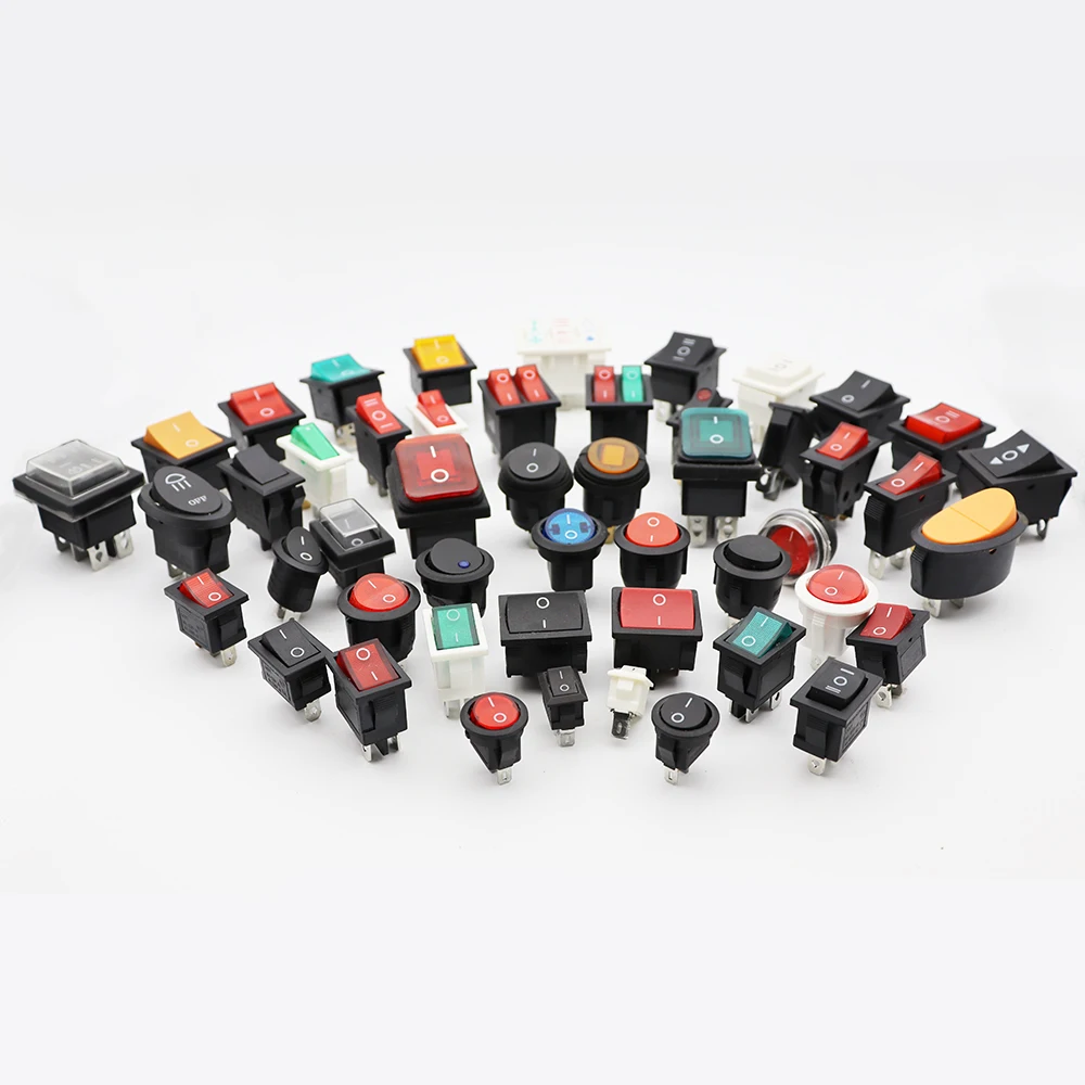 Hot Selling NO 12vdc 12a 250vac Dpdt 4x4 Led 12v 20a 24v 10a Rocker Switch