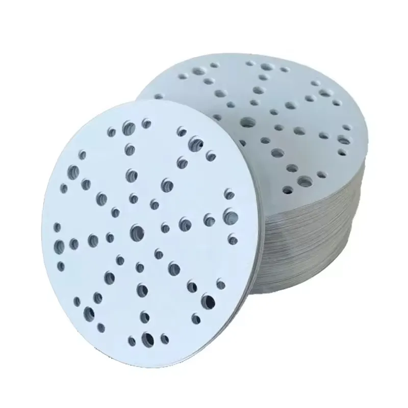 FESTOOL Garnet 6-inch 48-hole sandpaper round 150mm flocking self-adhesive car sanding