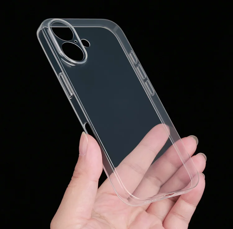 Новый анти желтый ударопрочный Ультратонкий Тонкий прозрачный Pp задняя крышка чехол для телефона IPhone 16 Pro Max