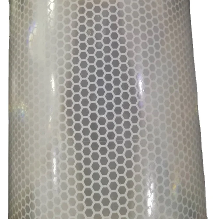 Printable Adhesive Reflective Material Reflective Tape Reflective Banner for advertising and warning sign