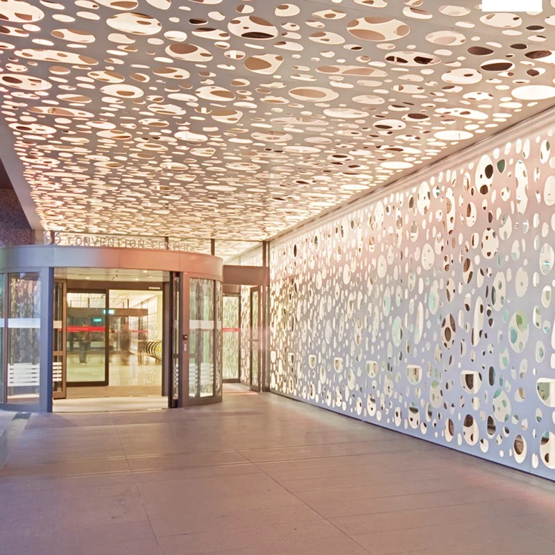 Interior and exterior cnc design aluminum decorative prefabricated Wall Panels Wall Interior for villa hotel decoration