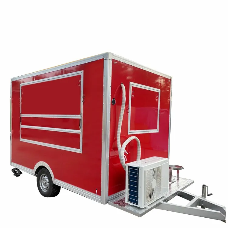 Hot sale high Standard 7.5ft Food Trucks Mobile Fast Food Trailer With Kitchen