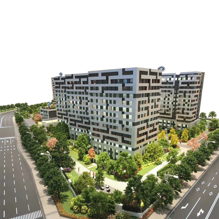 High Quality Prefabricated Miniature Simulation Sand Table Model Building Houses Model