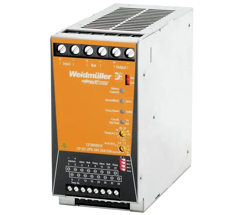 Weidmuller 1370050010 CP DC UPS 24V 20A/10A блок