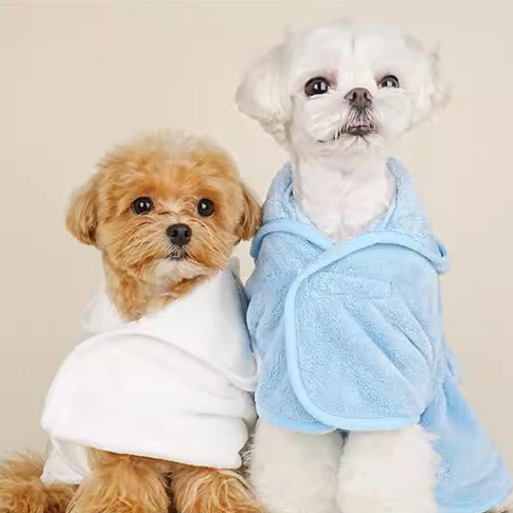 SunRay Mascota утолщенный Халат с капюшоном, Быстросохнущий и супервпитывающий банный халат для собак, собачья Пижама, халат для домашних животных