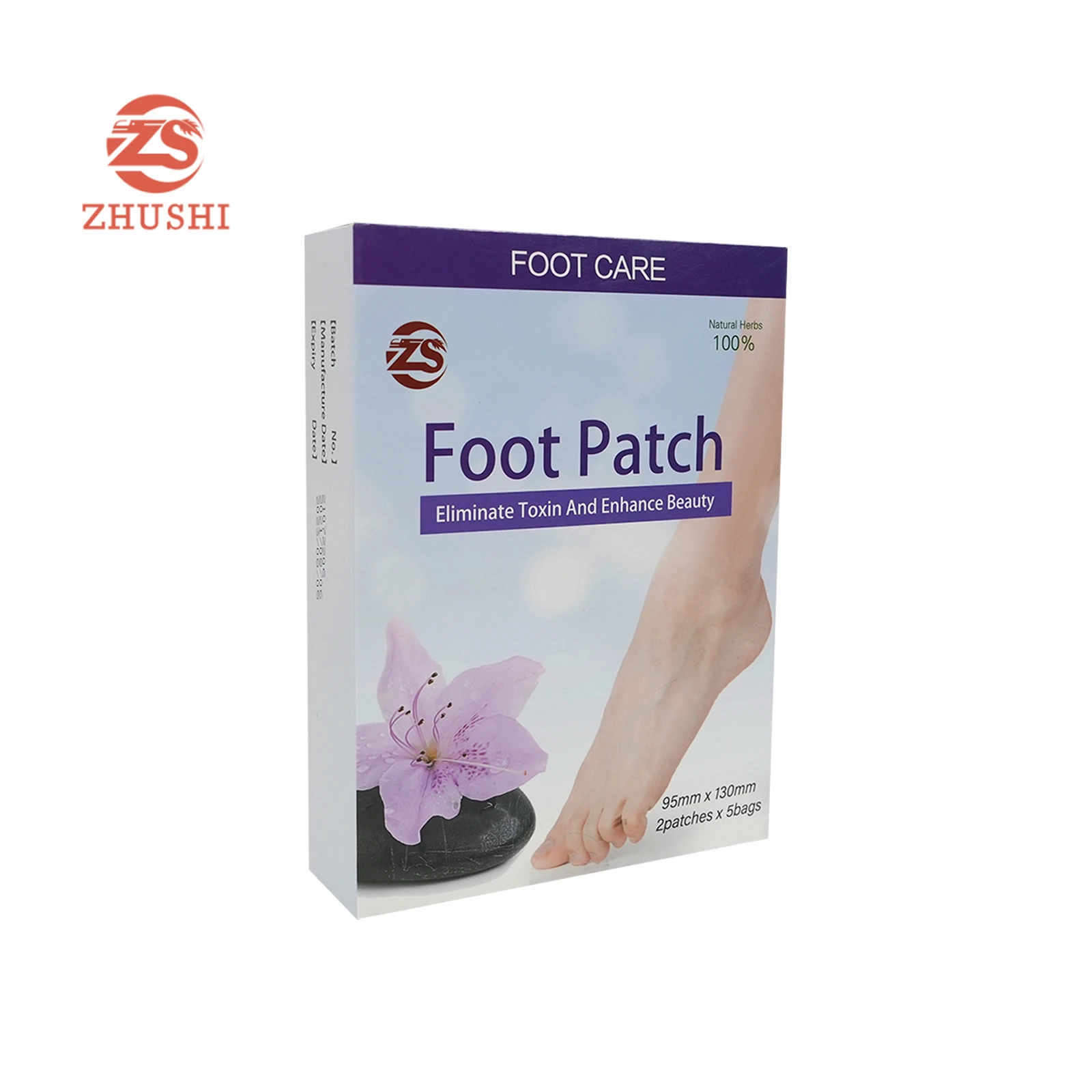 Hot selling foot detox pads relax feet patch pain relief patches for promoting sleeping weight loss deep cleansing pie