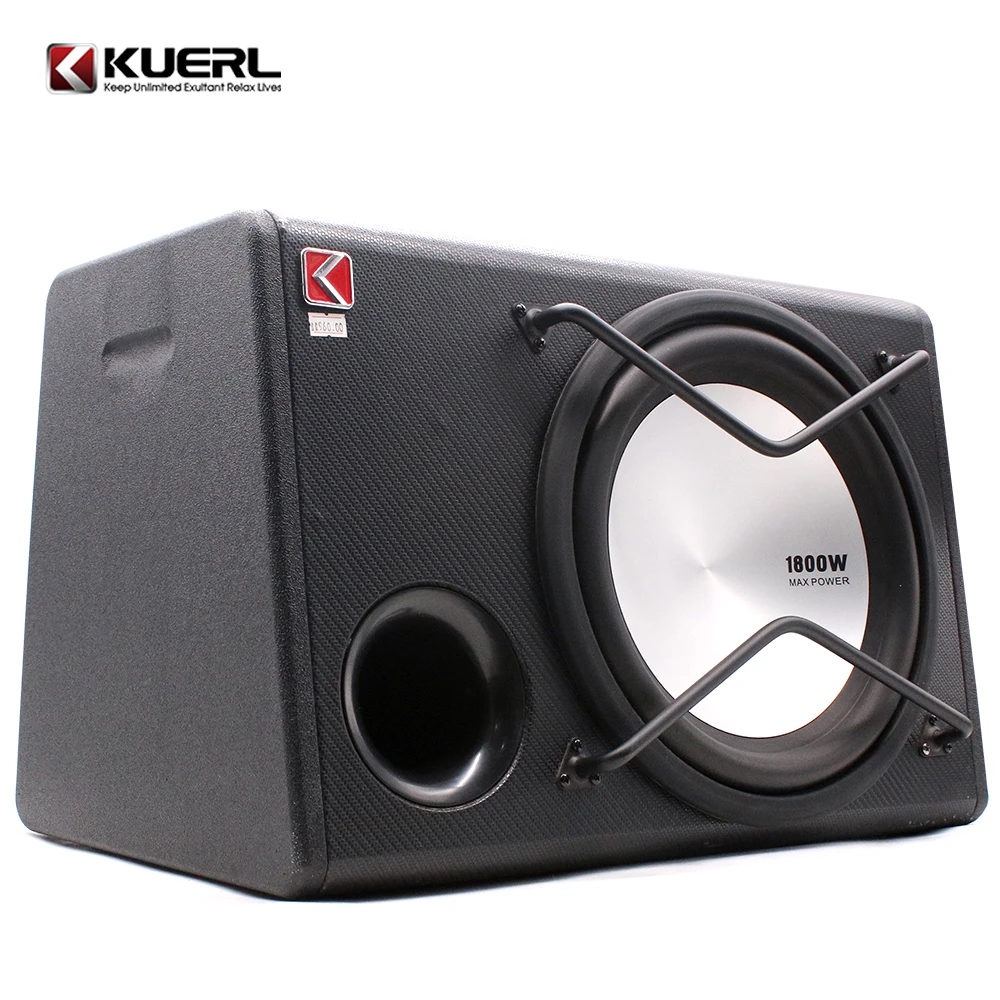 Portable 12 inch car subwoofer high quality amplifier subwoofer