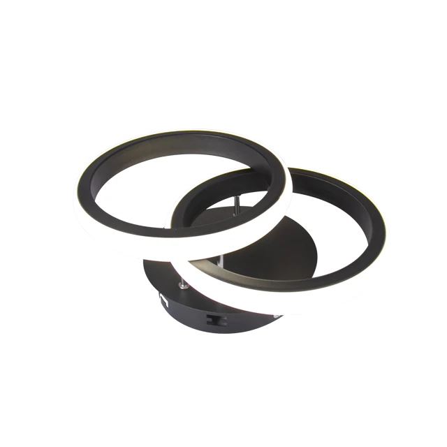 modern led ceiling lamp for aisle corridor black white square round surface mounted ceiling led light indoor