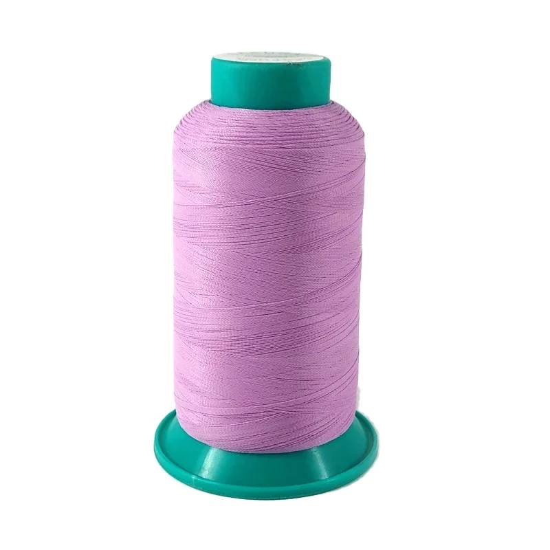 Высокотекстурная полиэфирная вышивальная машинная нить для шитья и вышивки, сильная матовая цветная нить, в наличии 120d/2