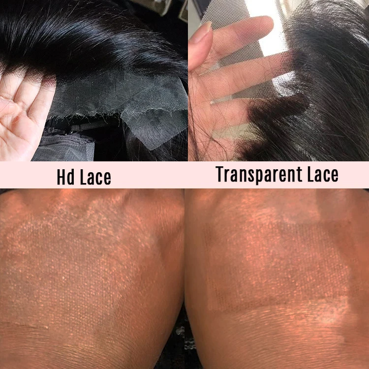 Wholesale Lace Frontal Closure Raw Human Hair 2x6 13x4 4x4 5x5 6x6 Swiss Transparent HD Lace Frontal Closure