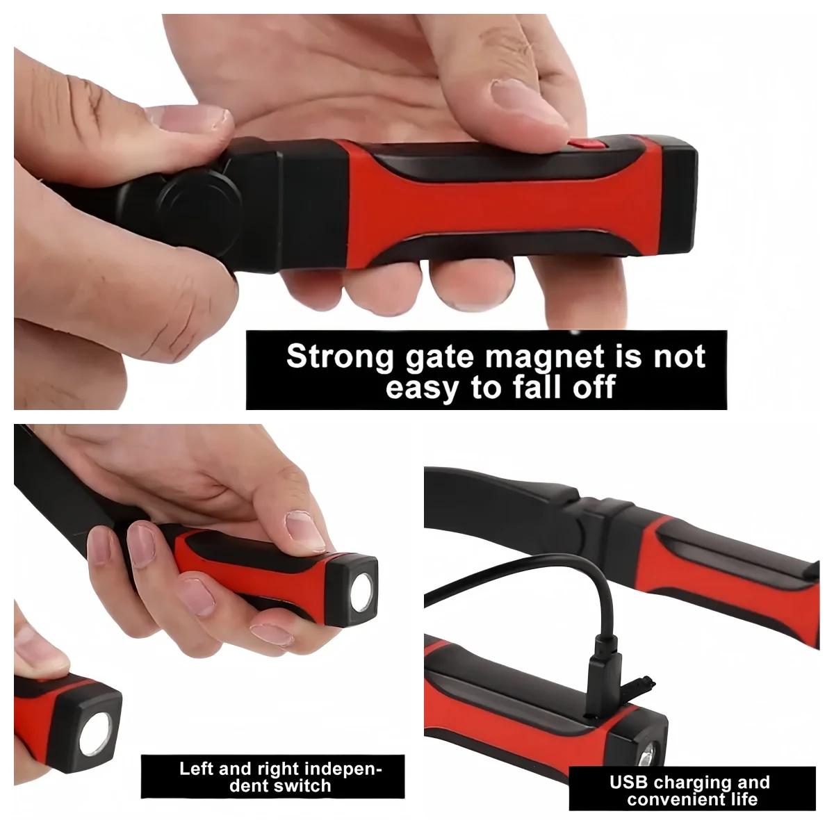 Flexible Handsfree LED Neck Light Book Reading Lamp Night Camping Light Flashlight AA/USB Charging Led Neck Reading Light