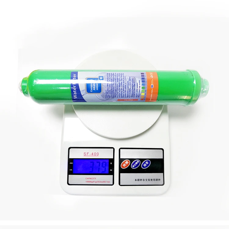 Good Quality Ph 7.2-8.5 Alkaline Filter Cartridge/Alkaline Mineral Water Filter Cartridge Ro Water Purifier Spare Parts