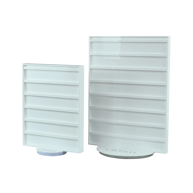 APEX Transparent Lockable 360 Degree Rotating Acrylic Counter Display