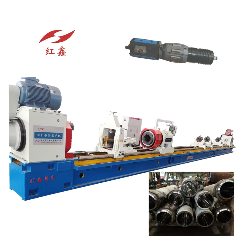 TGK25x8 CNC роликовая машина для шлифовки с глубоким отверстием, машина для шлифовки и обработки работ и инструментов