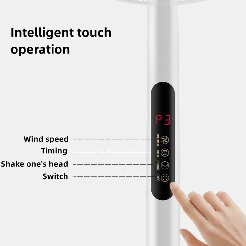 YD0428 Floor shaking head fan fun home decor 140mm fan binatone fan