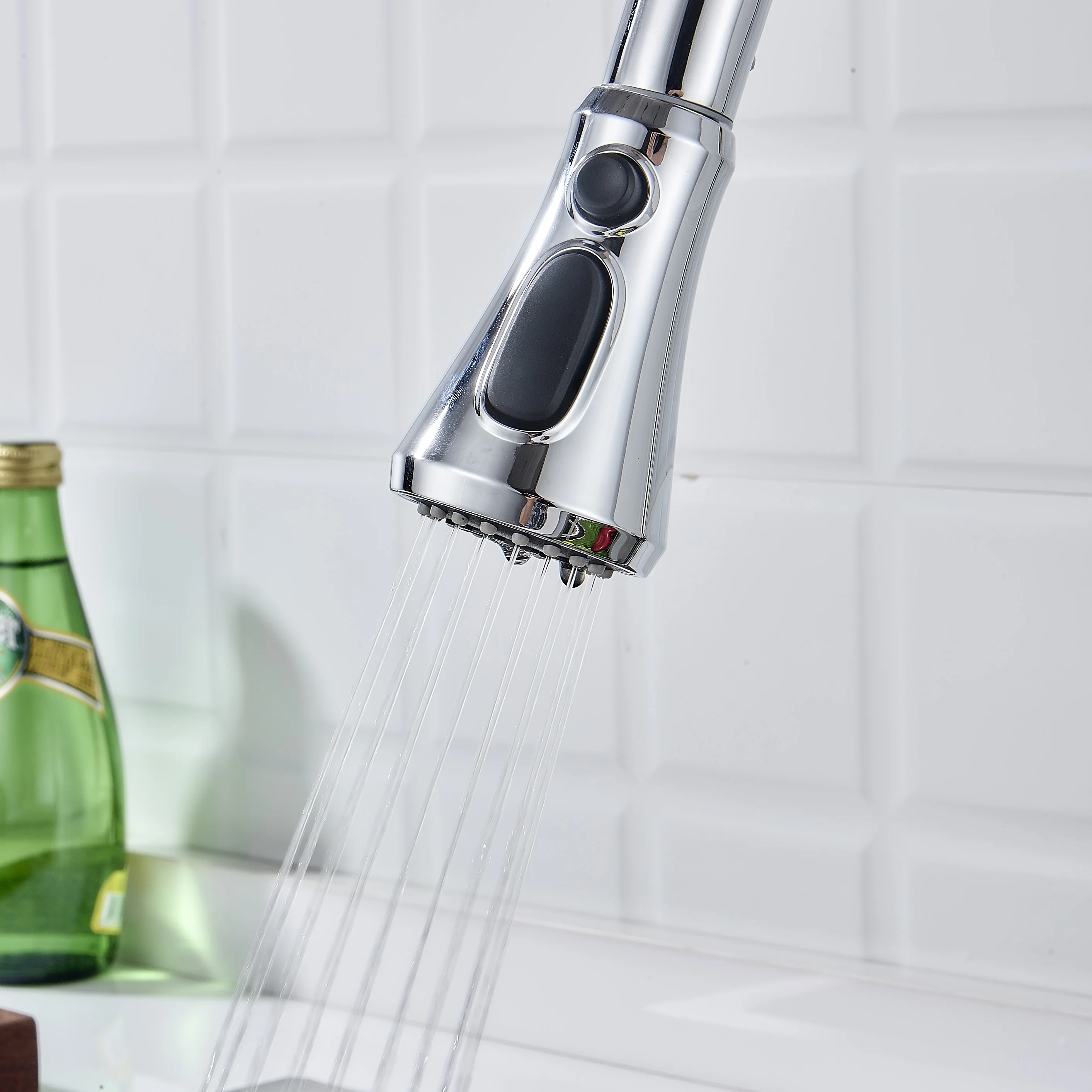 2022 kitchen faucet stainless steel 304 water tap modern kichen kitchen taps brass pull out sprayer kitchen mixer sink faucets