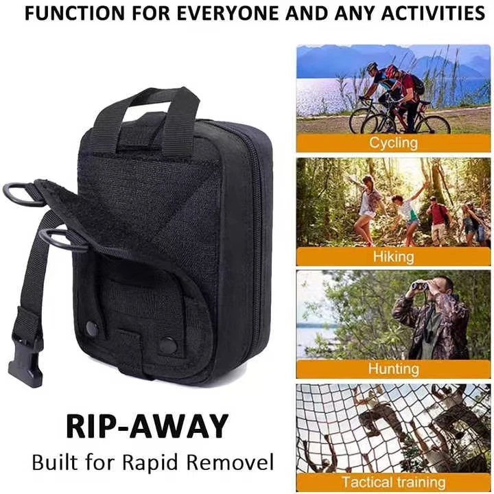 Waterproof and durable tear EMT pouch Molle IFAK tactical trauma first-aid medical bag