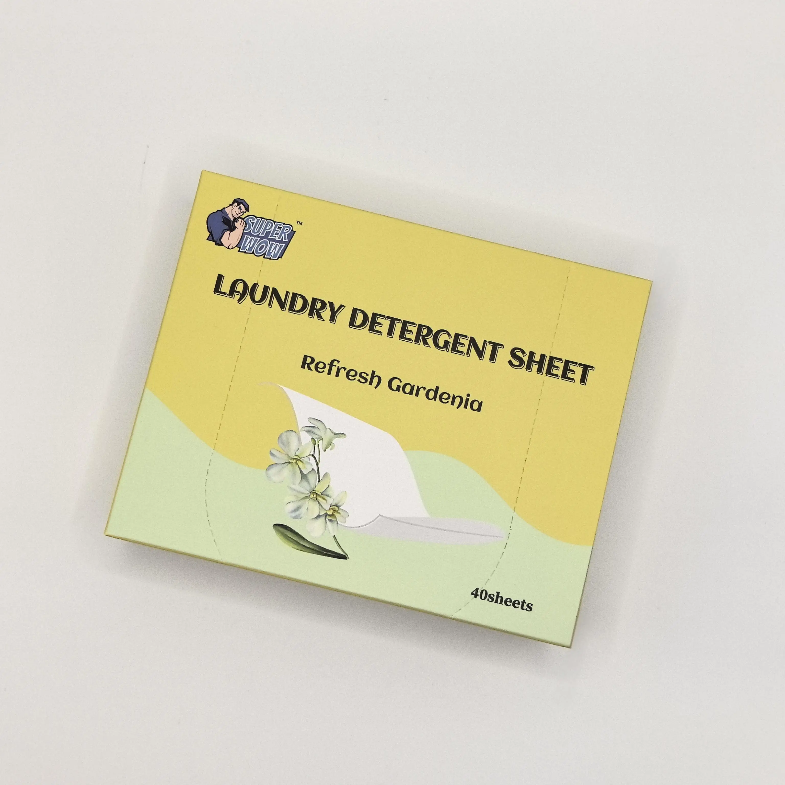 Natural Detergent Non Detergent Powder Plastic Free Biodegradable Laundry Detergent Sheet